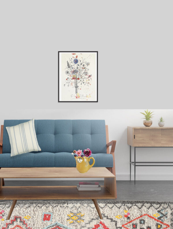 Fleurs original tegning - Billede 2