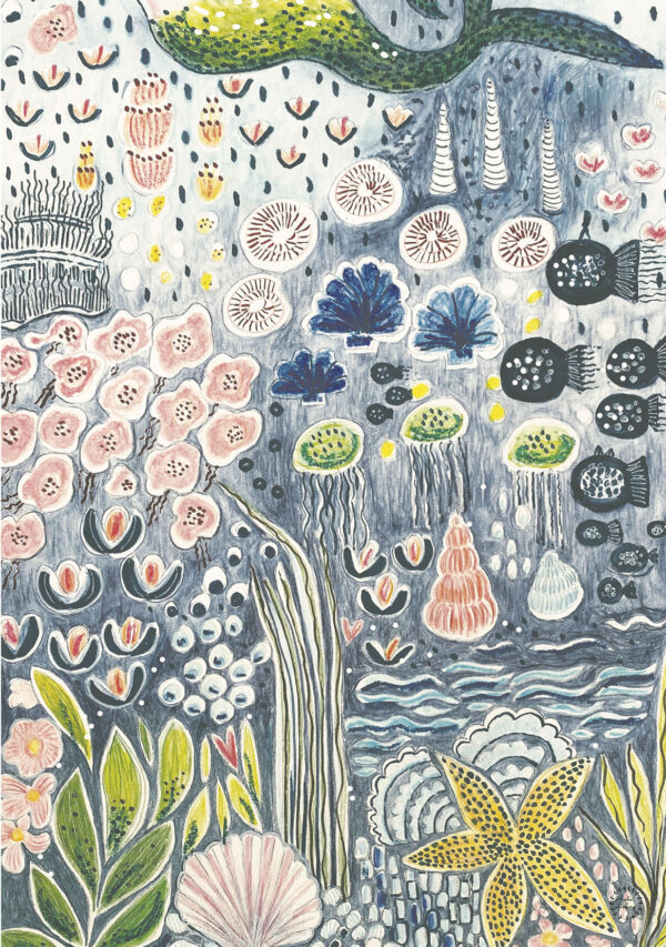 A5 dobbelt kort the OCEAN - Image 2