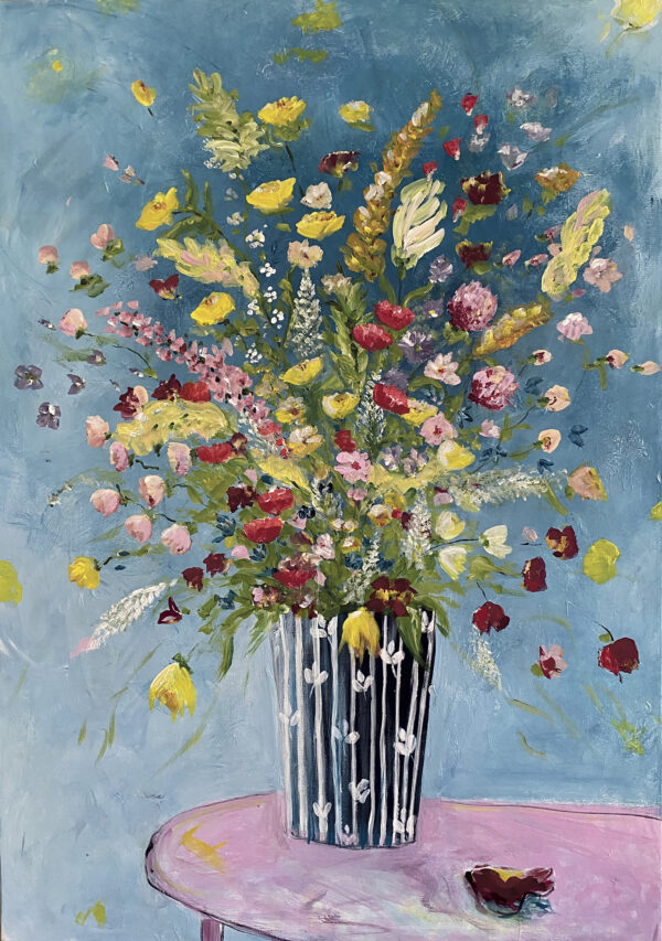 Blomster i vase