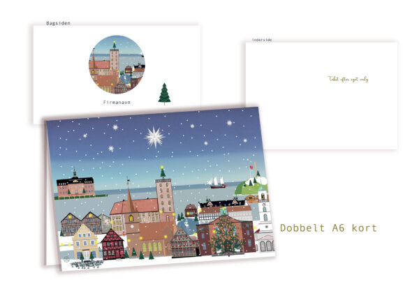 Årets Julekort med Kolding motiv ( ERHVERV)